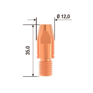 FUBAG Контактный наконечник M10х35 мм CuCrZr D=1.4 мм (25 шт.) в Волгограде фото