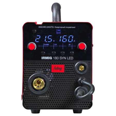 Полуавтомат сварочный инверторный FUBAG IRMIG 180 SYN LED с горелкой 250 А в комплекте в Волгограде фото