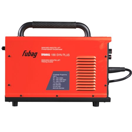 FUBAG Сварочный полуавтомат IRMIG 188 SYN PLUS c горелкой FB 150 3 м + Маска сварщика Хамелеон IR 4-13N M + Порошковая проволока самозащитная FB 71TGS 0.8 мм в ПОДАРОК! в Волгограде фото