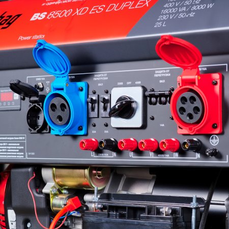 Бензиновый генератор FUBAG BS 8500 XD ES DUPLEX для одно и трехфазного режимов работы в Волгограде фото