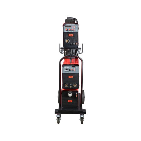 Полуавтомат сварочный FUBAG INMIG 500T DW SYN + подающий механизм DRIVE INMIG DW SYN + шланг-пакет 5 метров 70 мм2 14 pol с жидкостным охлаждением для INMIG 500T DW SYN + горелка FB 500 3m + блок жидкостного охлаждения Cool 70 + тележка для аппаратов в Волгограде фото