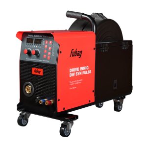 Сварочный полуавтомат_INMIG 500T DW SYN PULSE (арт. 31443) + Подающий механизм DRIVE INMIG DW SYN PULSE (41105) + Горелка FB 550W 3m (31652) + Блок жидкостного охлаждения Cool 70__для арт. 31406_31443_31453_31455_31456_31457_31454 (31409) + Тележка_для ар в Волгограде фото