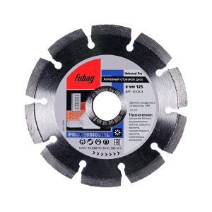 Алмазный отрезной диск FUBAG Universal Pro диам. 125/22.2 в Волгограде фото