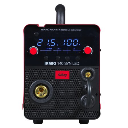 Полуавтомат сварочный инверторный FUBAG IRMIG 140 SYN LED с горелкой 150 А в комплекте в Волгограде фото