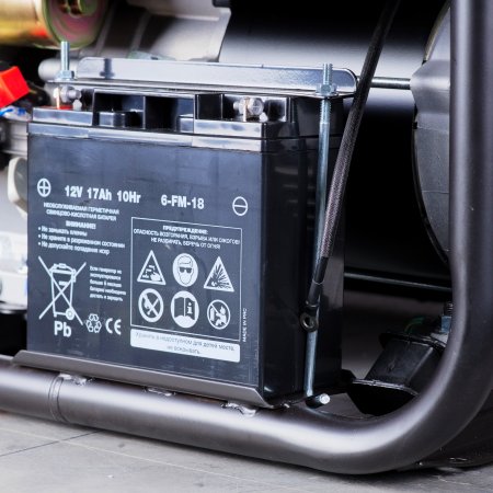 Бензиновый генератор FUBAG BS 8000 DA ES (трехфазный) с электростартером и коннектором автоматики в Волгограде фото