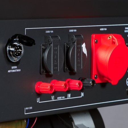 Бензиновый генератор FUBAG BS 8000 DA ES (трехфазный) с электростартером и коннектором автоматики в Волгограде фото