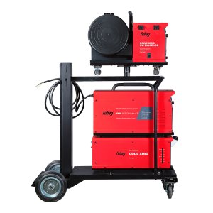 FUBAG Сварочный полуавтомат XMIG 500T DW PULSE  + Подающий механизм DRIVE XMIG DW PULSE  + Горелка FB 550W 3m  + Блок жидкостного охлаждения Cool XMIG  + Шланг-пакет 5 метров 95мм2 14 pol с жидкостным охлаждением + Тележка XM в Волгограде фото