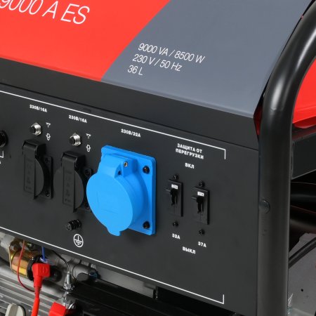 Бензиновый генератор FUBAG BS 9000 A ES с электростартером и коннектором автоматики в Волгограде фото