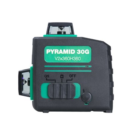 FUBAG уровень лазерный 3D с зеленым лучом Pyramid 30G V2х360H360 в Волгограде фото