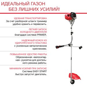 FUBAG Бензиновый триммер FPT 33R + Триммерная леска сечение витой квадрат L 130 м * 2.4 мм в ПОДАРОК в Волгограде фото