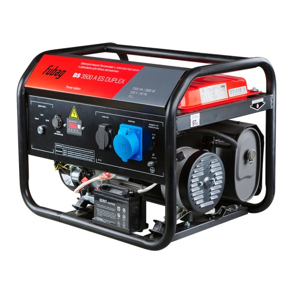 Бензиновый генератор FUBAG BS 3500 A ES DUPLEX в Волгограде фото